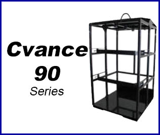 Compressed gas Cradle pack system cvance 90